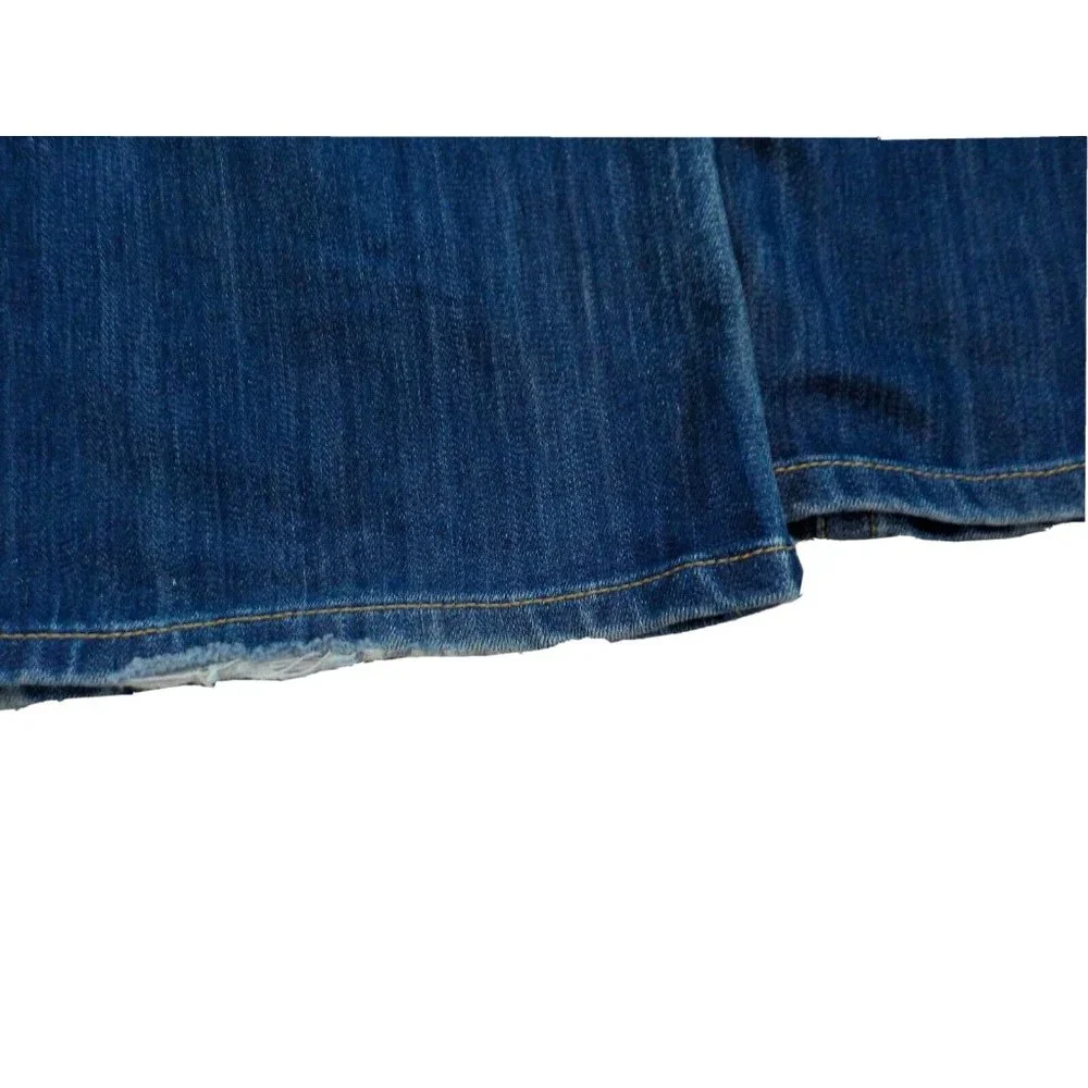 Premium Denim Womens Lydia Jeans Bootcut Stretchy Dark Blue Size 12 (36 x 32) - Picture 7 of 7